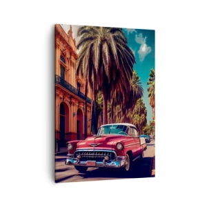 Quadro em tela - Ainda em Havana - 50x70 cm