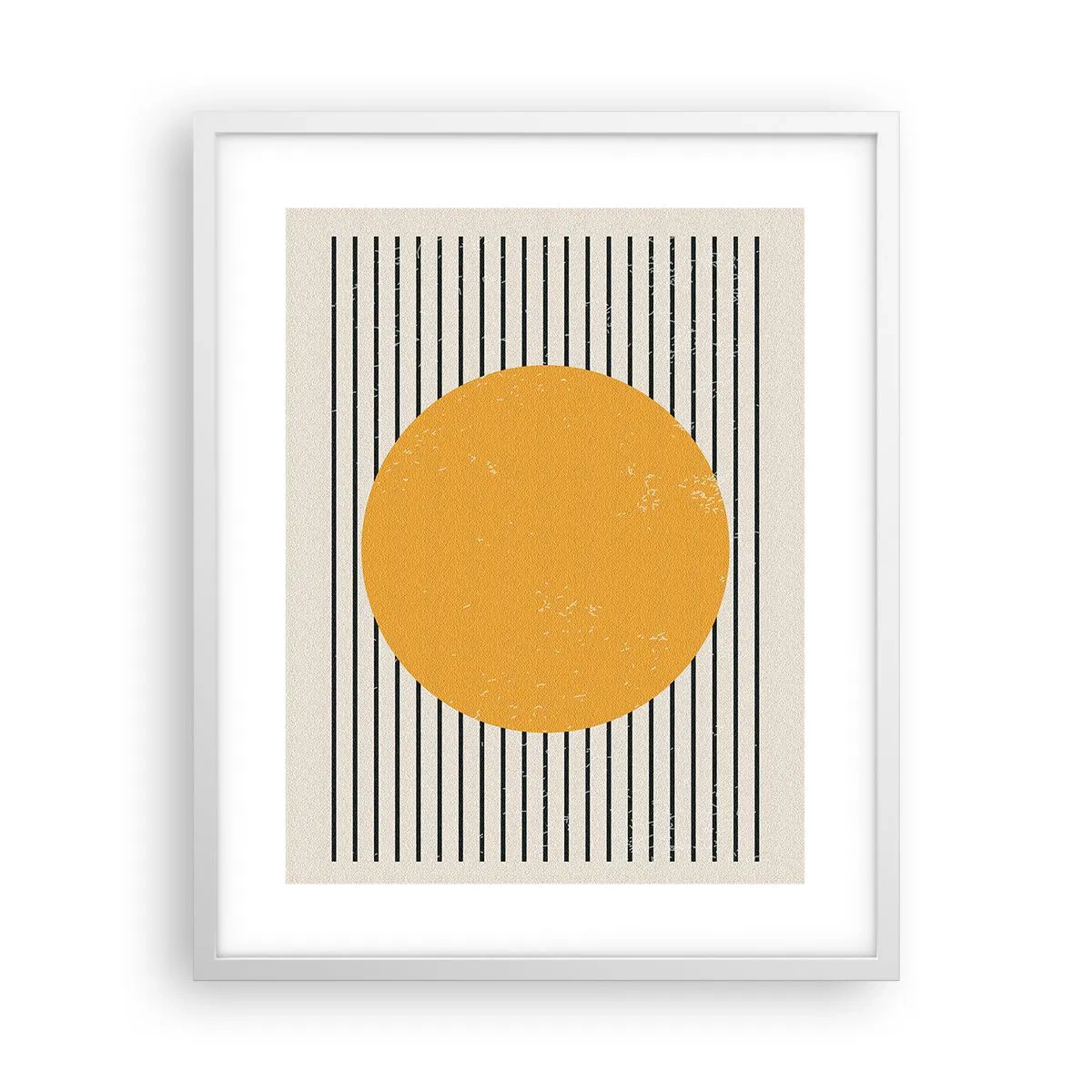 Pôster em moldura branca - O poder da simplicidade - 40x50 cm