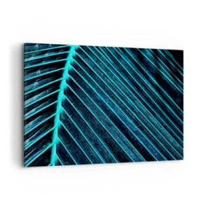 Quadro em tela - Textura verde - 100x70 cm