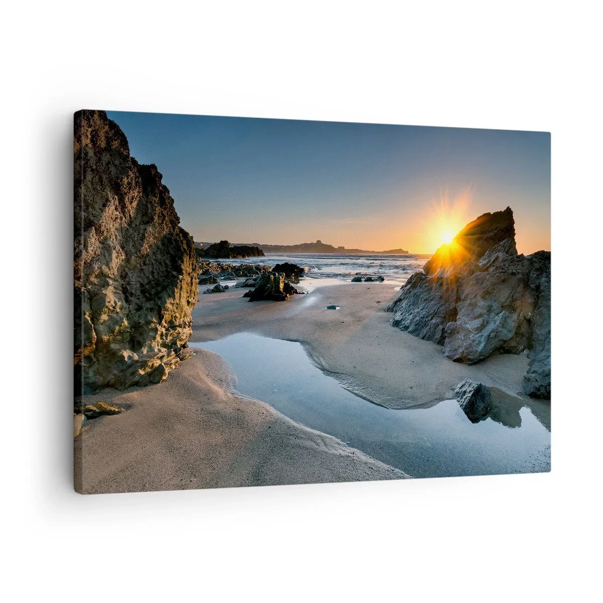 Quadro em tela - Intocado pela mão humana - 70x50 cm