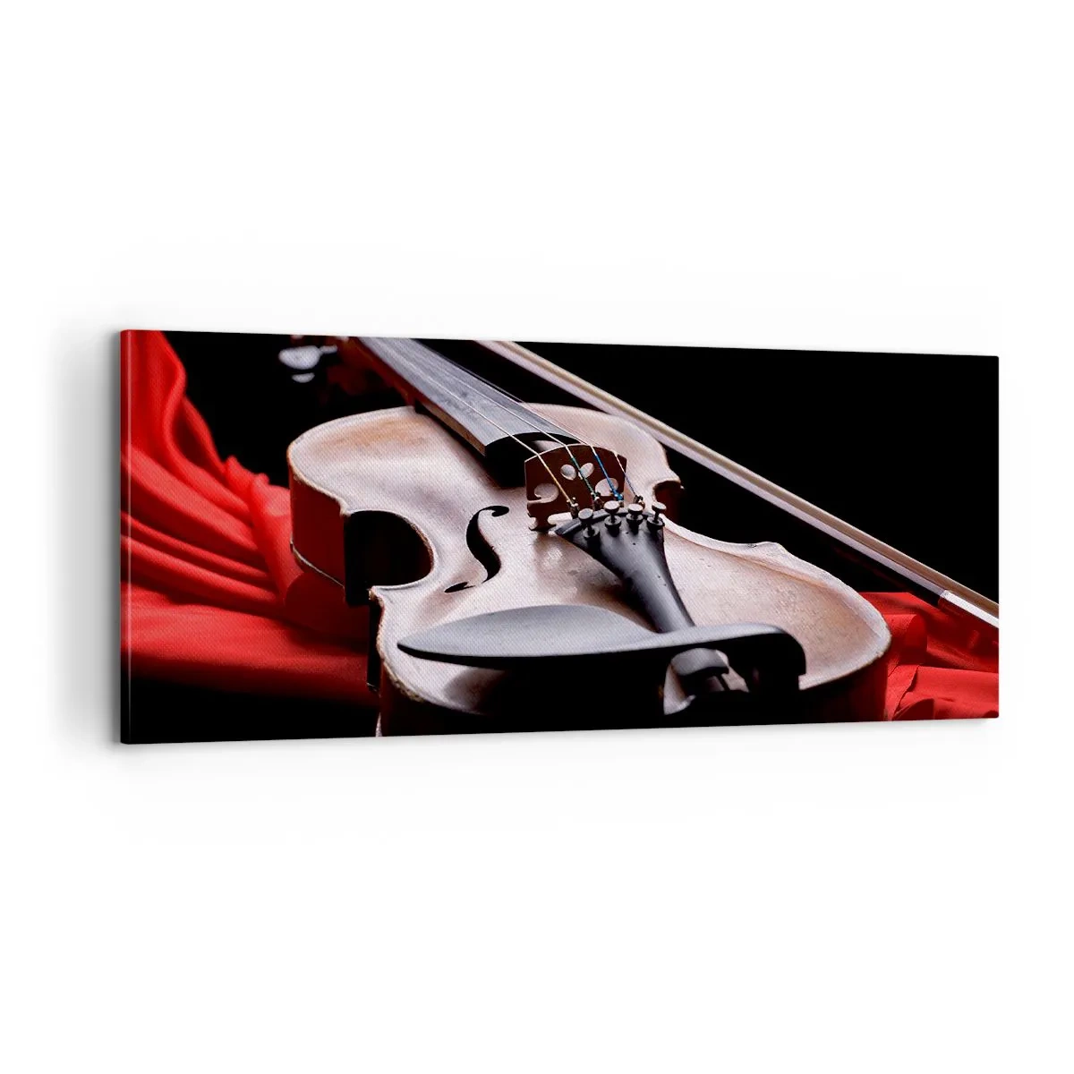 Quadro em tela - Música de sentimentos - 100x40 cm