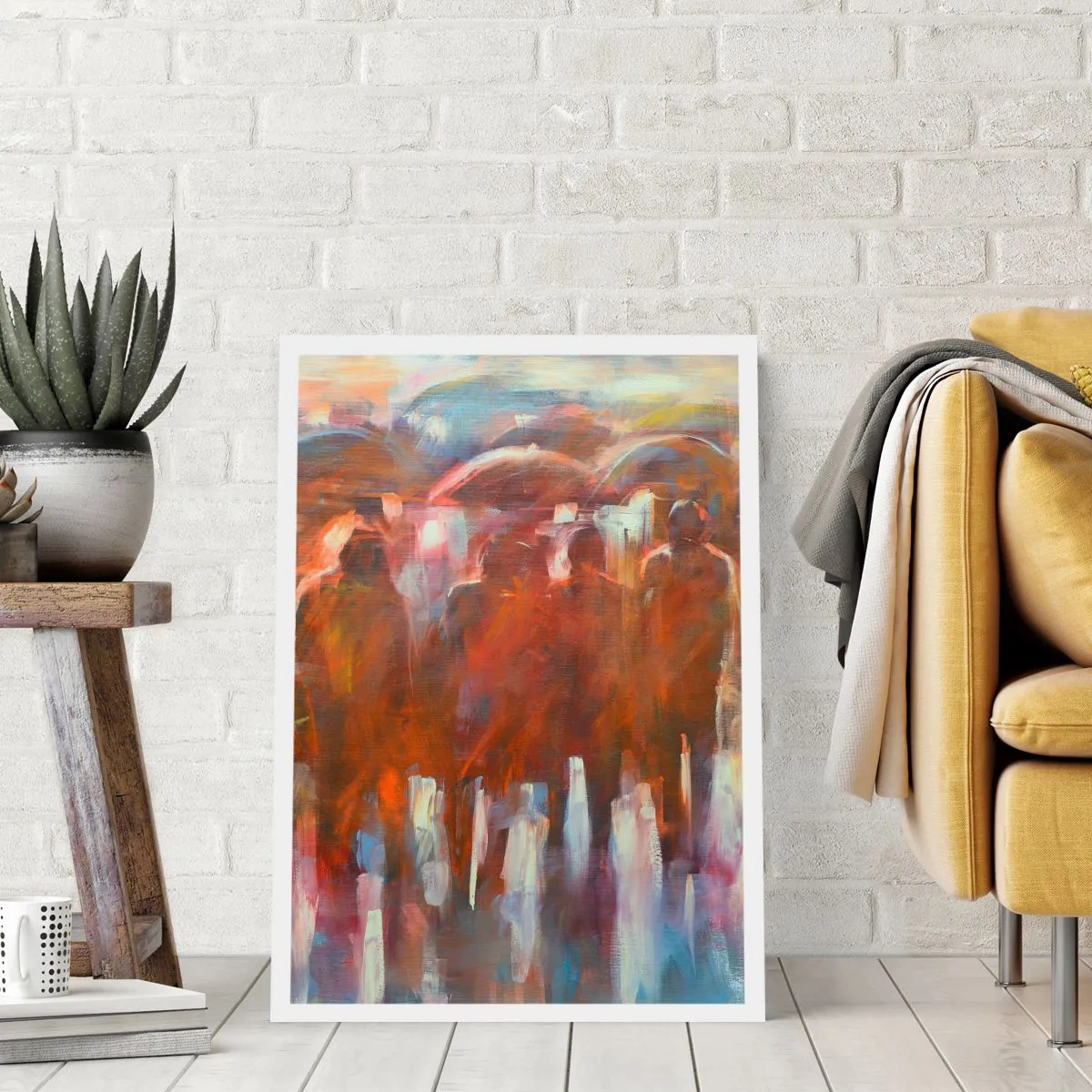 Pôster - Iguais na chuva e no nevoeiro - 70x100 cm