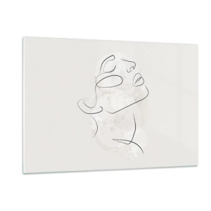 Quadro em vidro - Esboço de um sonho - 120x80 cm