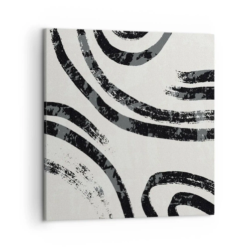 Quadro em tela - Meio parado - 50x50 cm