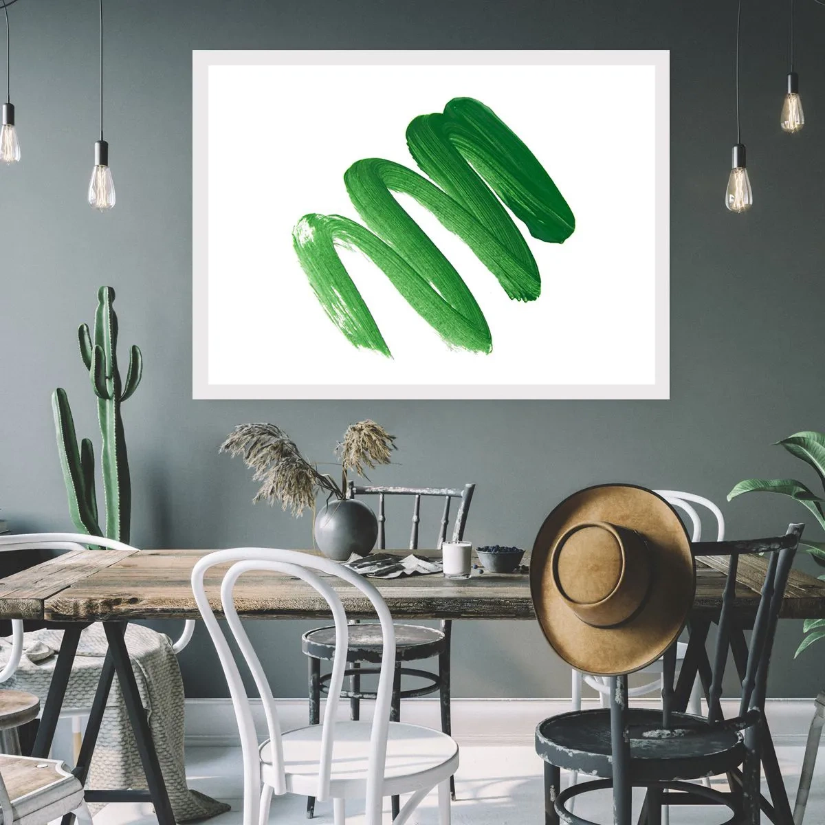 Pôster - Piada verde - 100x70 cm