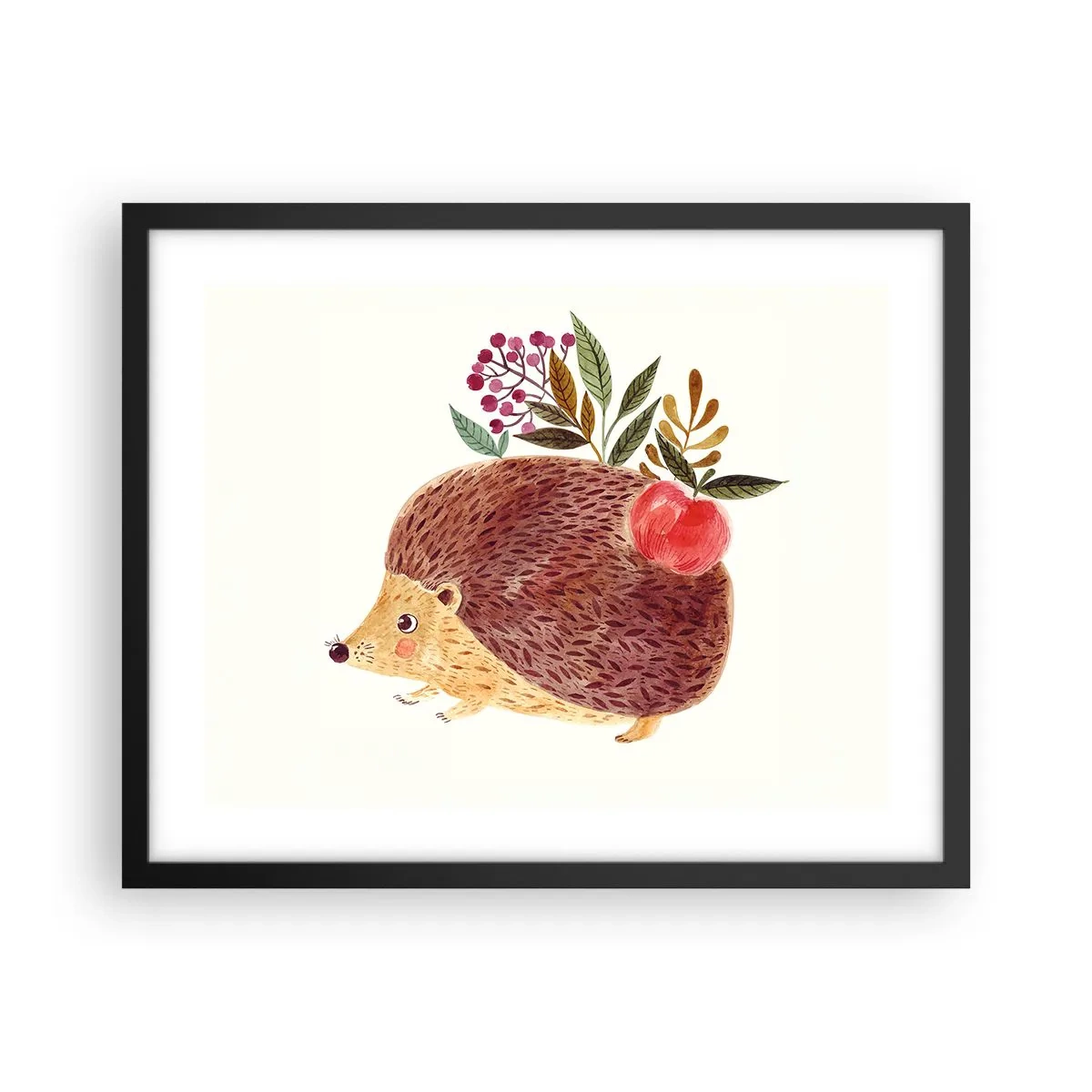 Pôster com moldura preta - Já gostas de mim - 50x40 cm