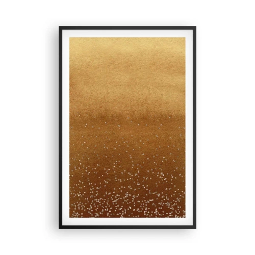 Pôster com moldura preta - O nascimento da luz - 61x91 cm