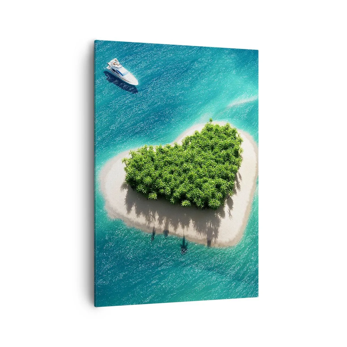 Quadro em tela - Eu amo o verão - 70x100 cm