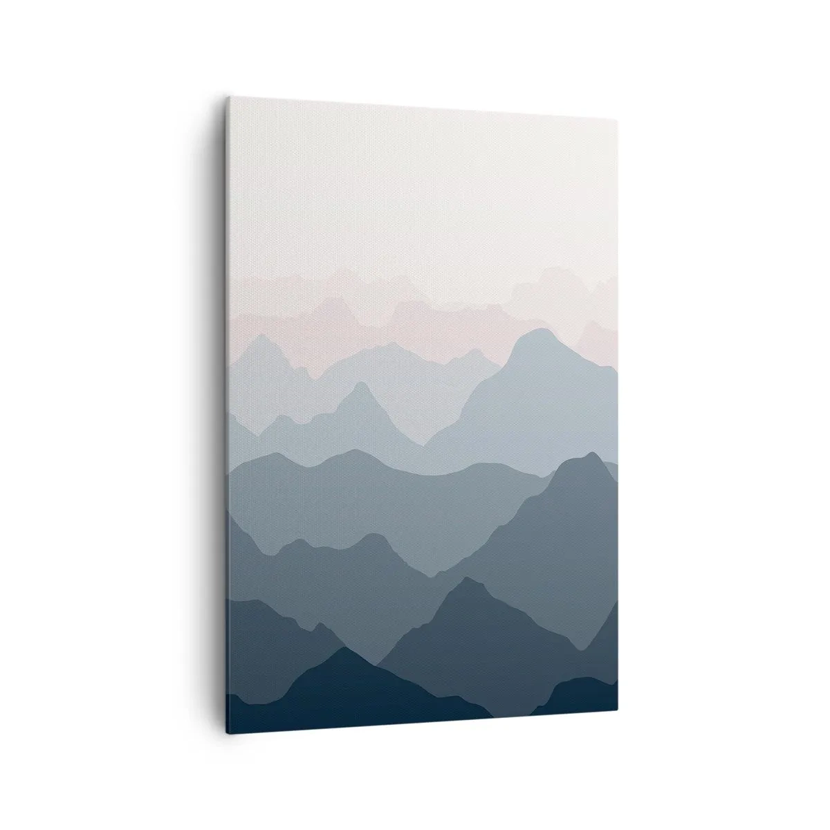 Quadro em tela - Ondas de montanha - 70x100 cm
