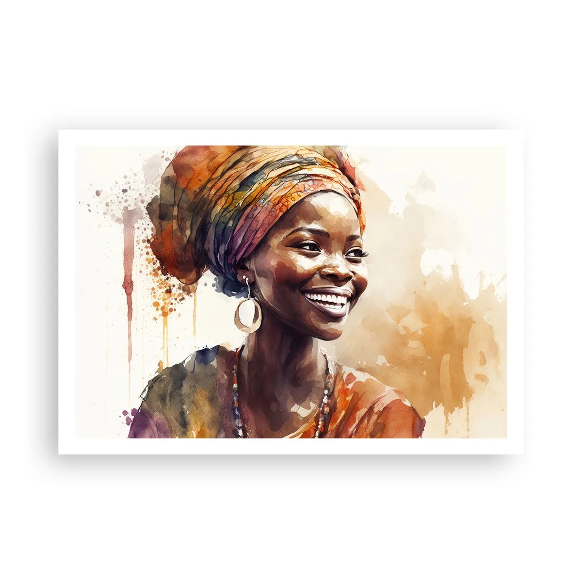 Pôster - Rainha africana - 100x70 cm