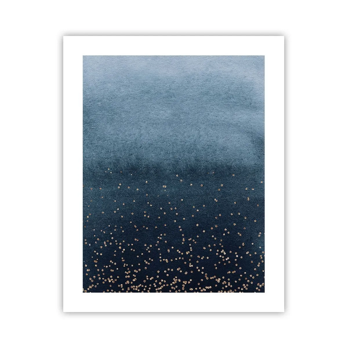 Pôster - Composição – fases azuis - 40x50 cm