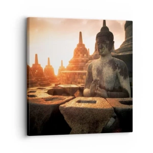 Quadro em tela - Clima de grande sabedoria - 30x30 cm