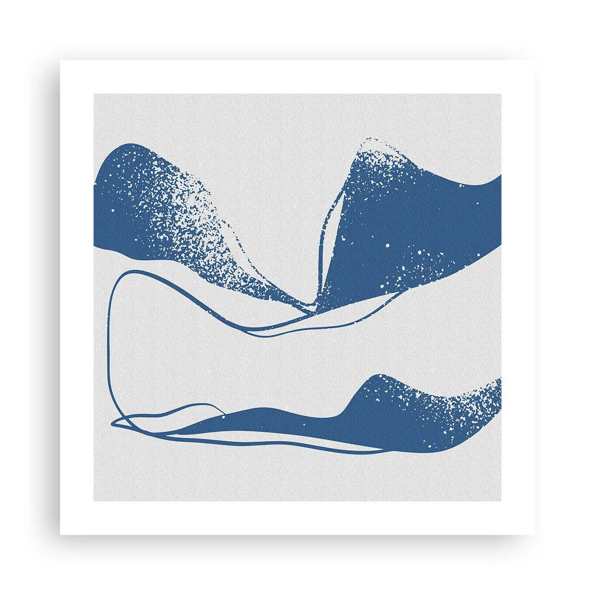 Pôster - Abstração alada - 50x50 cm