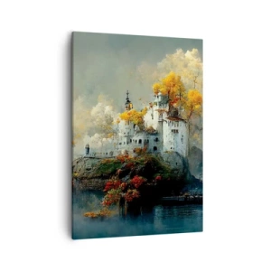 Quadro em tela - O começo de uma história romântica - 50x70 cm