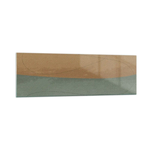 Quadro em vidro - Composição horizontal - 160x50 cm