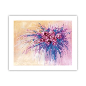 Pôster - Fonte de rosas - 50x40 cm