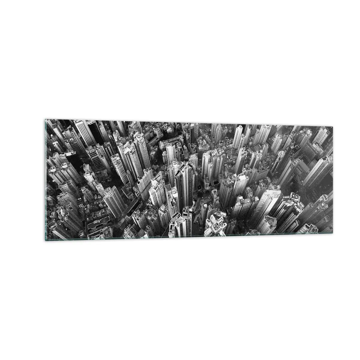 Quadro em vidro - Ainda mais alto e mais alto - 140x50 cm