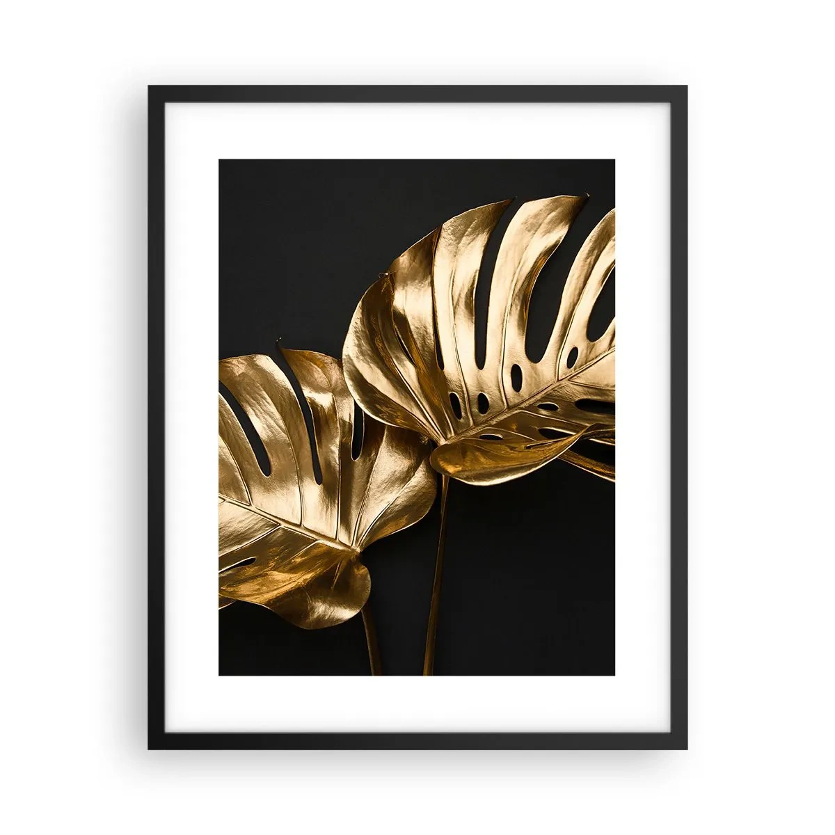 Pôster com moldura preta - Tesouros da natureza - 40x50 cm