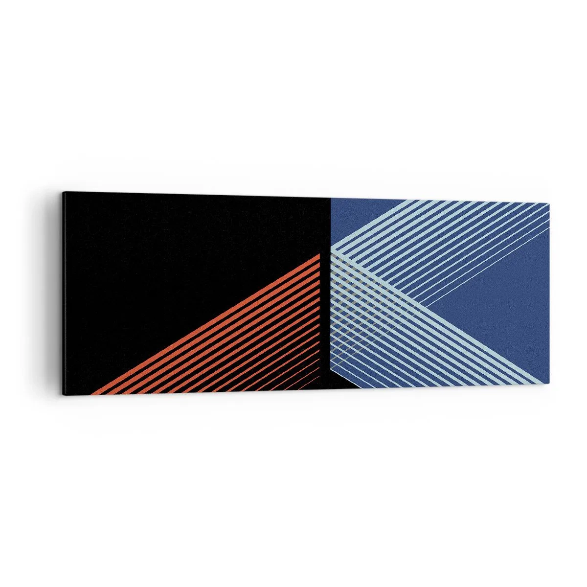 Quadro em tela - Uma história simples - 140x50 cm