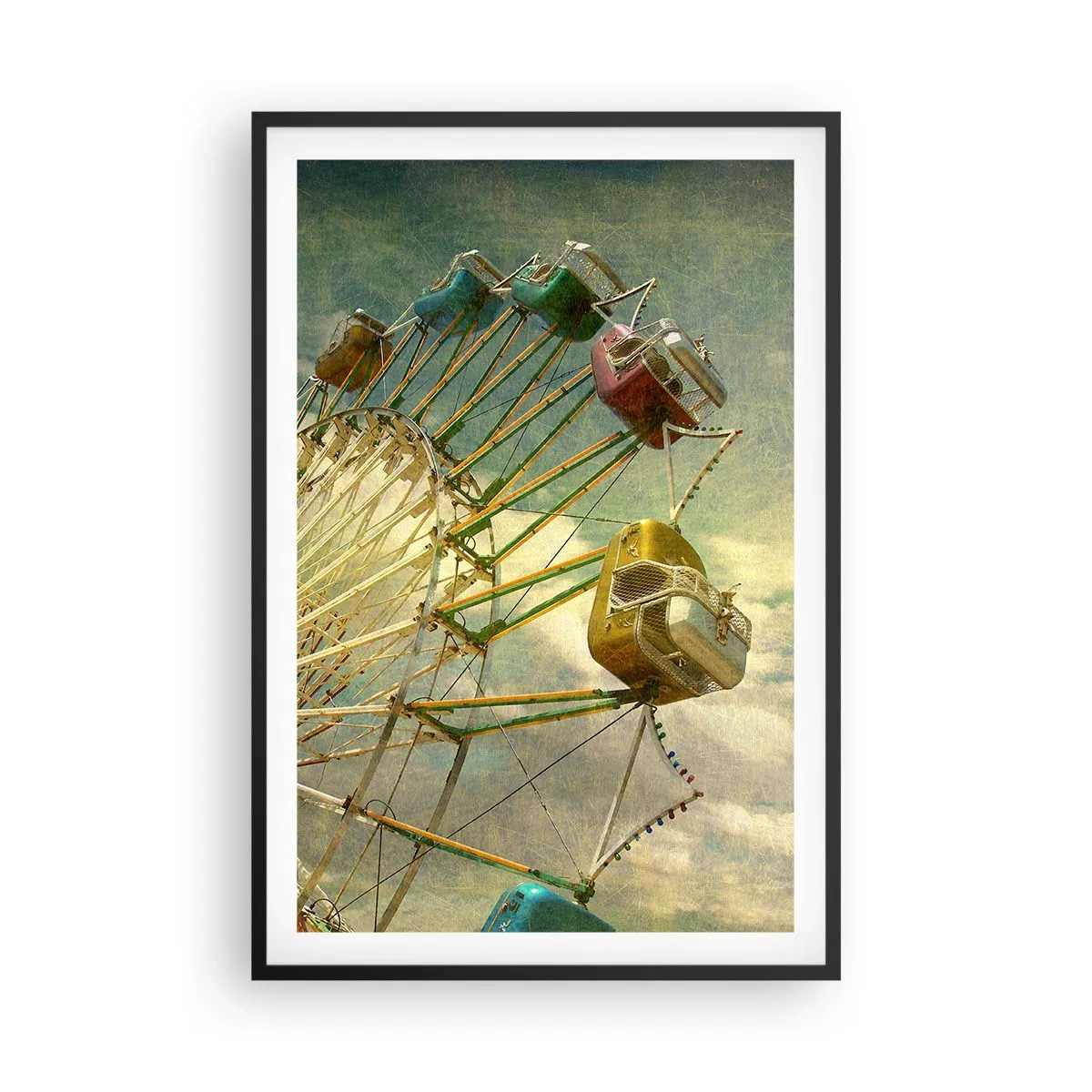 Pôster com moldura preta - Será divertido… - 61x91 cm