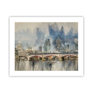 Pôster - Londres em toda a sua glória - 50x40 cm