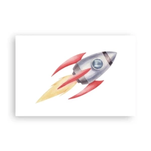 Pôster - Mais alto, mais rápido e mais longe - 91x61 cm