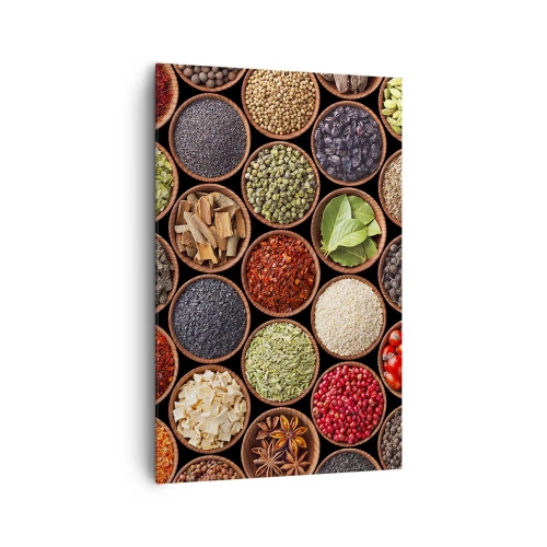 Quadro em tela - Todos os sabores do mundo - 80x120 cm