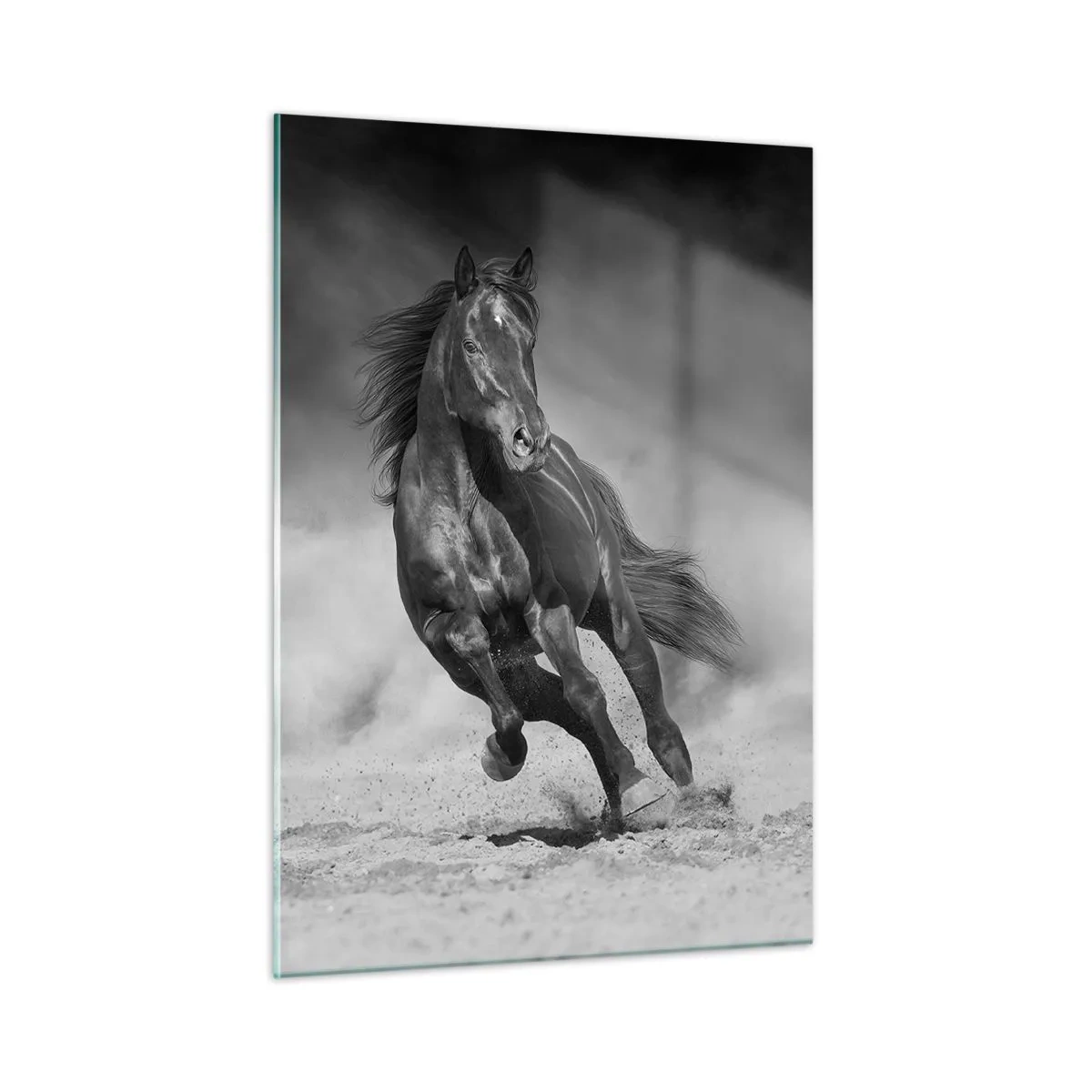 Quadro em vidro - Digno do próprio emir - 50x70 cm
