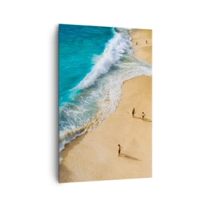 Quadro em tela - E depois o sol, a praia… - 80x120 cm