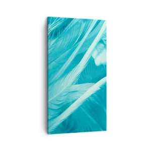 Quadro em tela - Afogado em penugem - 45x80 cm