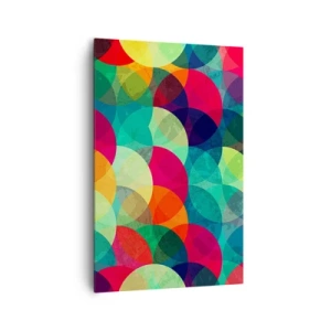 Quadro em tela - Ascensão às cores - 80x120 cm
