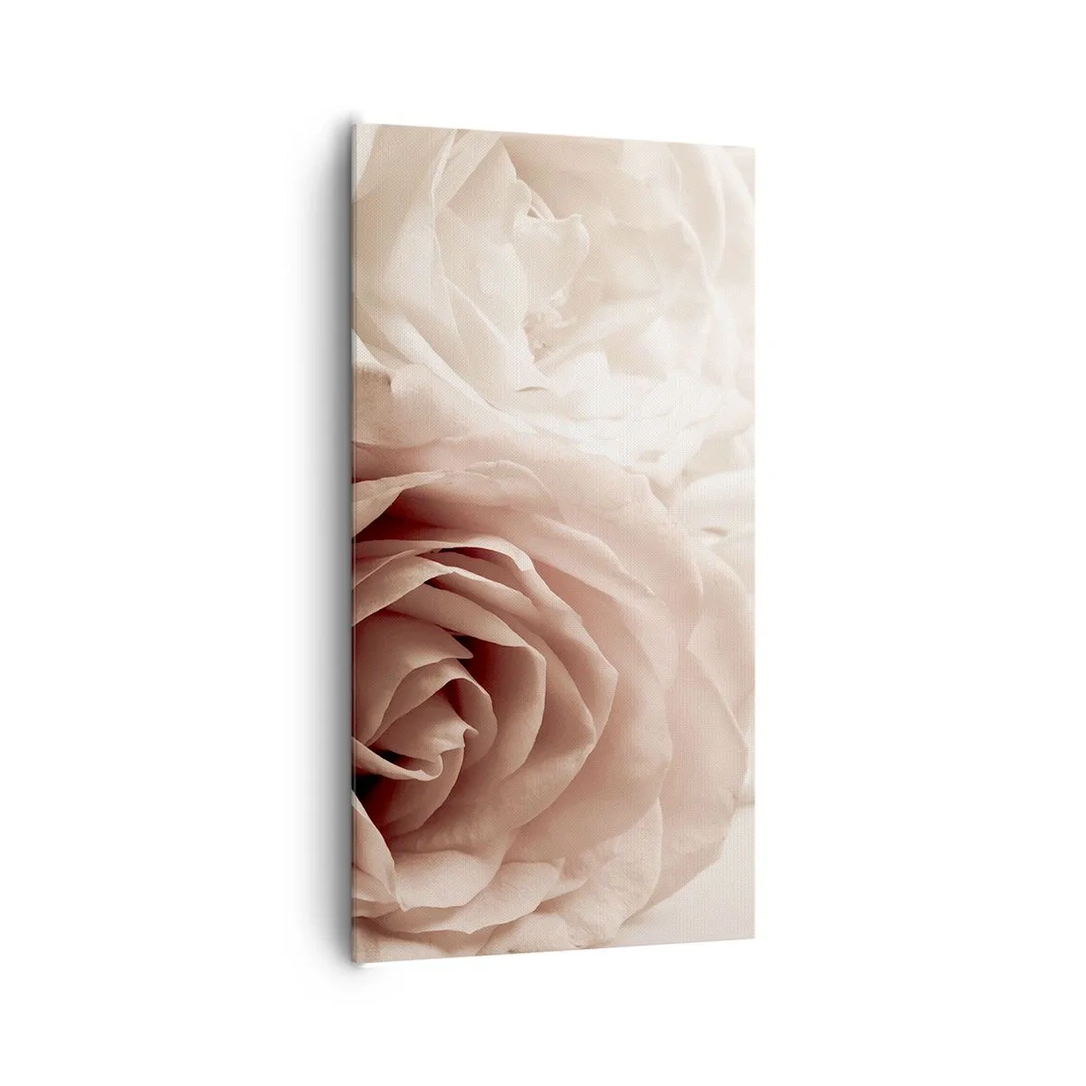 Quadro em tela - No coração de uma rosa - 65x120 cm