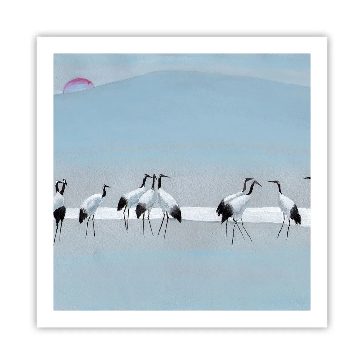 Pôster - Depois de um dia quente - 60x60 cm