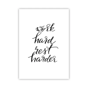 Pôster - Equilíbrio da vida - 50x70 cm