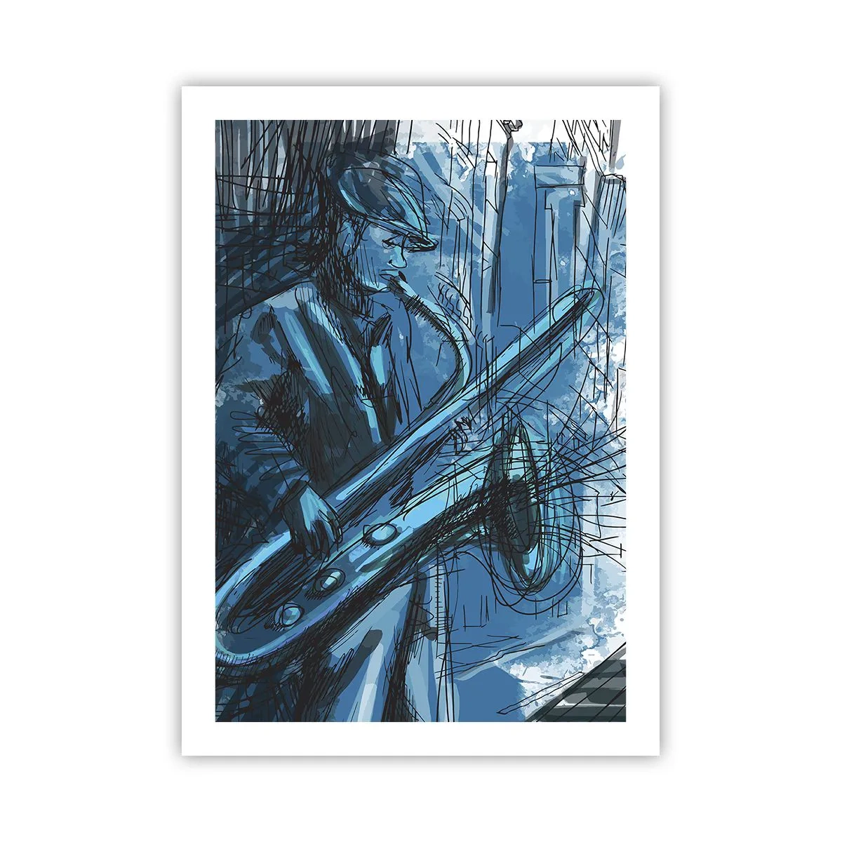 Pôster - Rapsódia Urbana - 50x70 cm