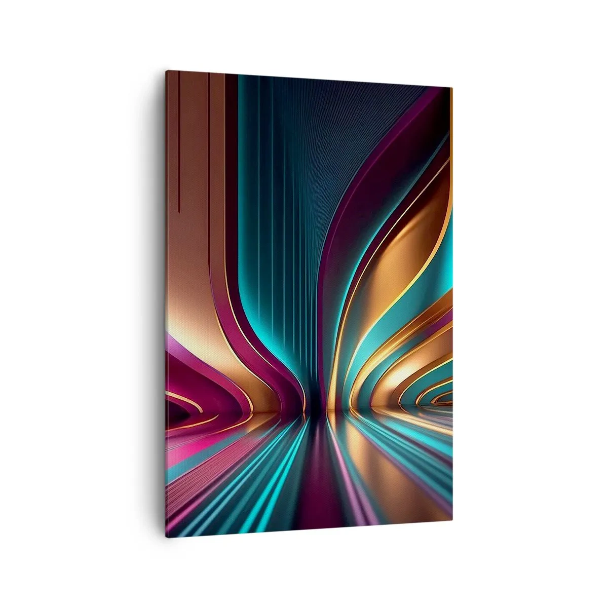 Quadro em tela - Arquitetura de luz - 70x100 cm