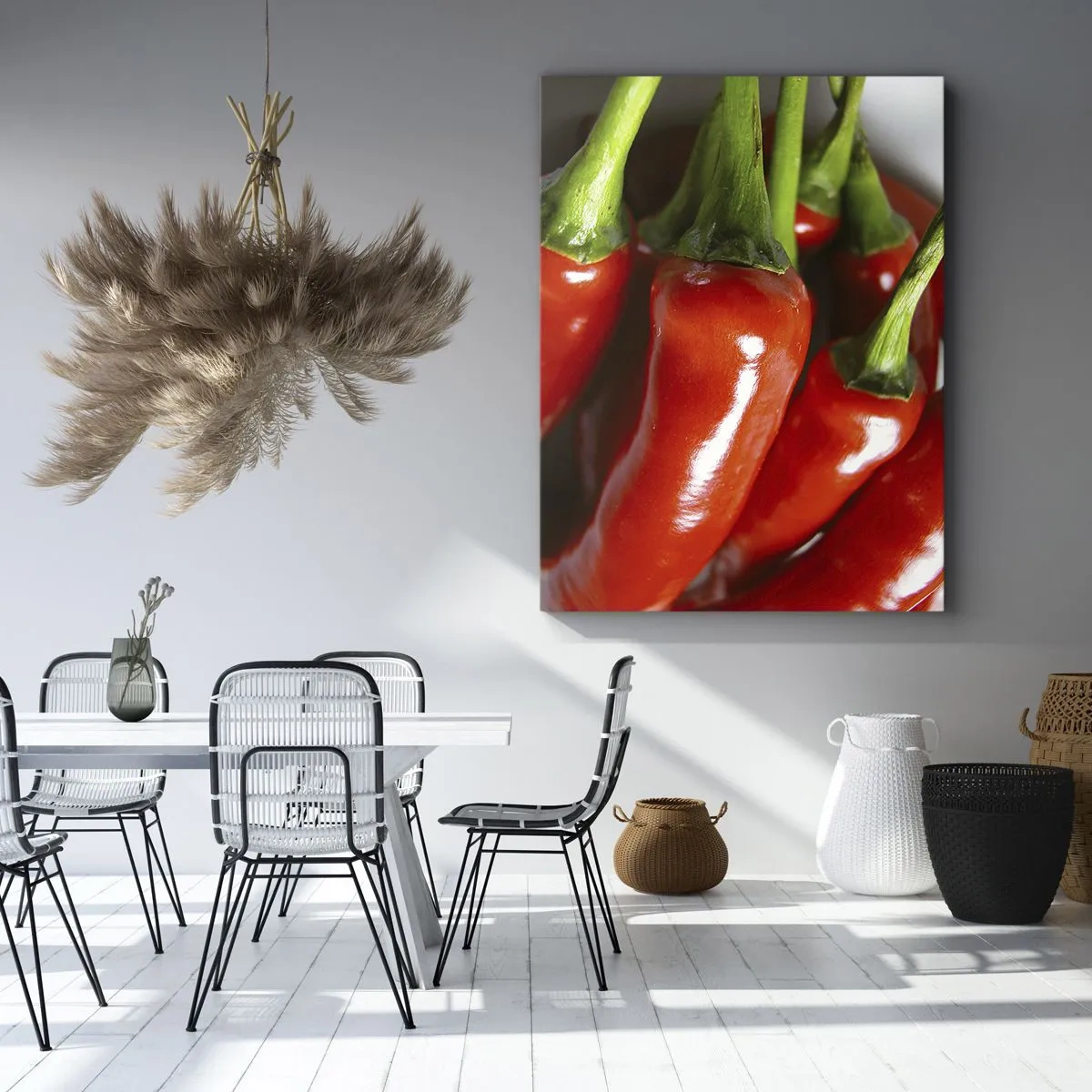 Quadro em tela - Suculento, brilhante, liso - 80x120 cm