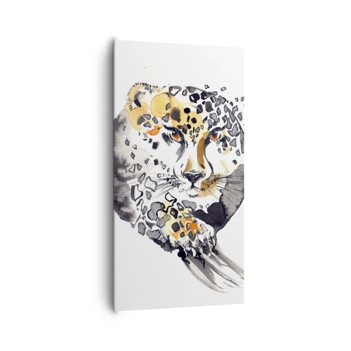 Quadro em tela - Beleza predatória - 65x120 cm