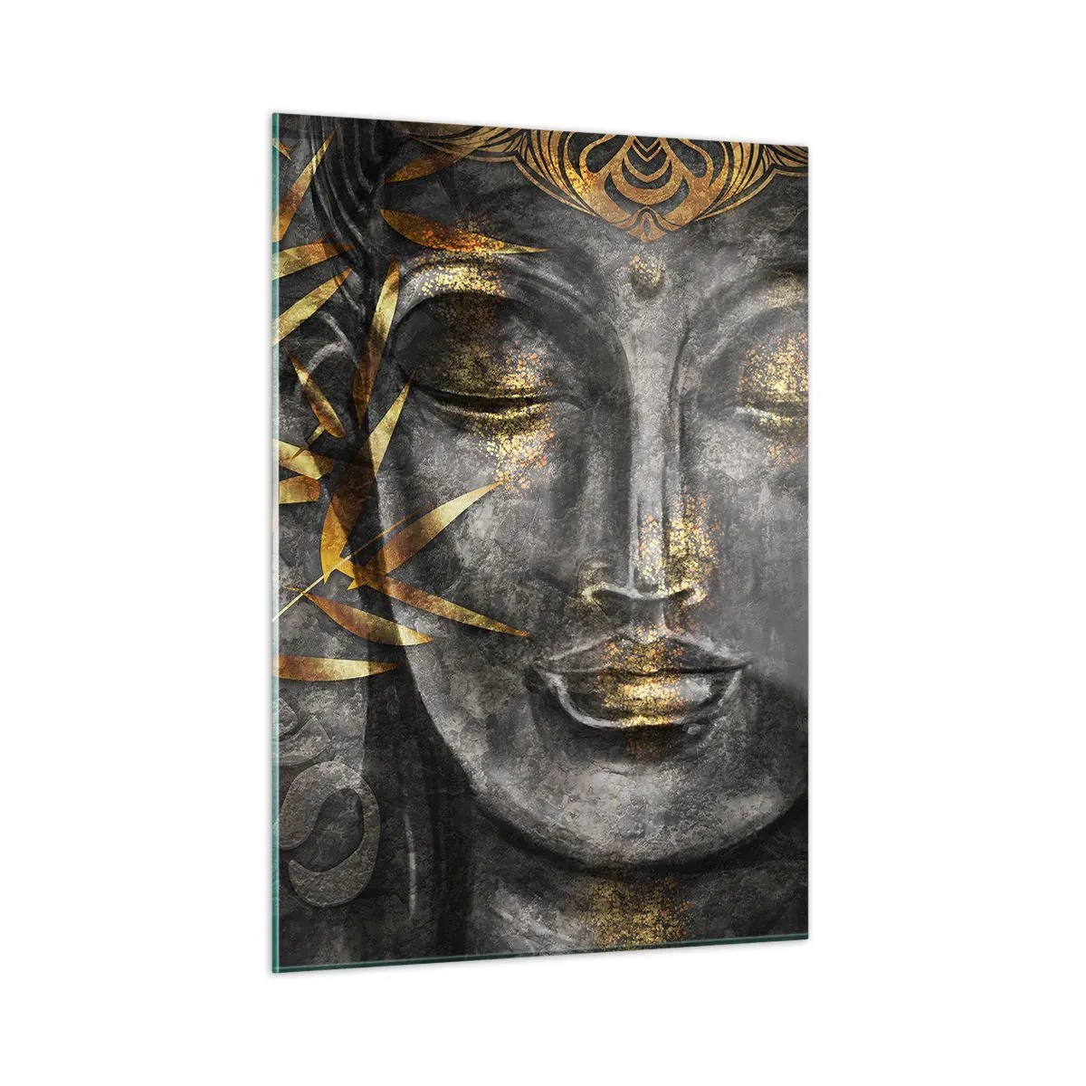 Quadro em vidro - Sinta a paz - 50x70 cm