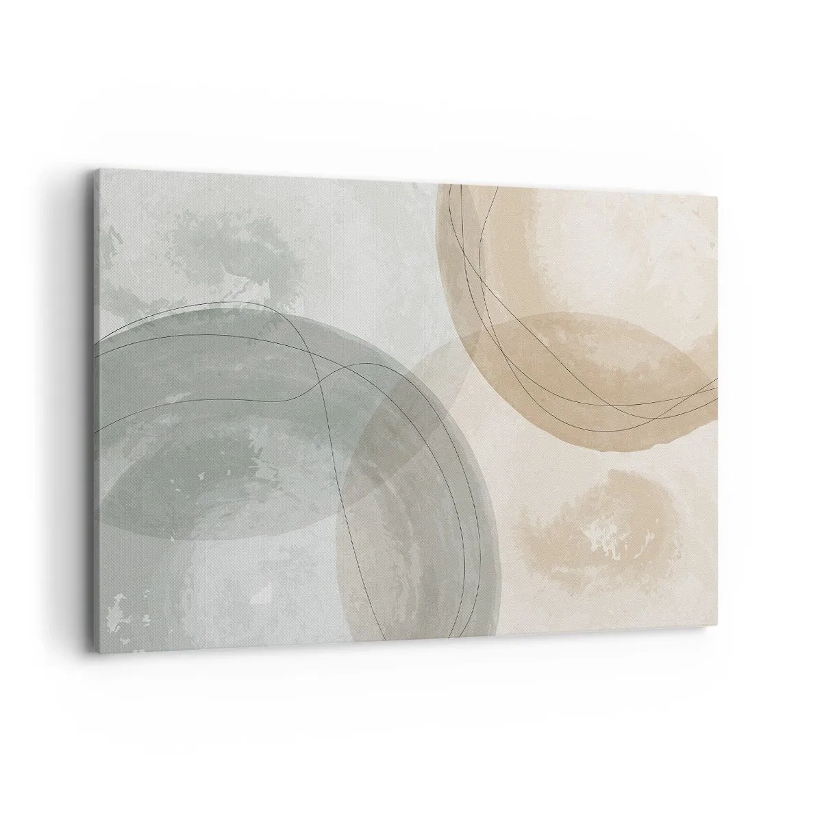 Quadro em tela - Difusão de Mundos - 120x80 cm