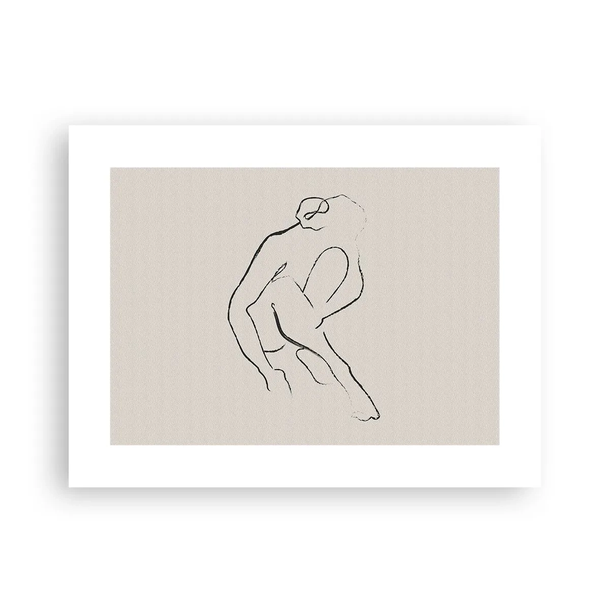 Pôster - Esboço íntimo - 40x30 cm