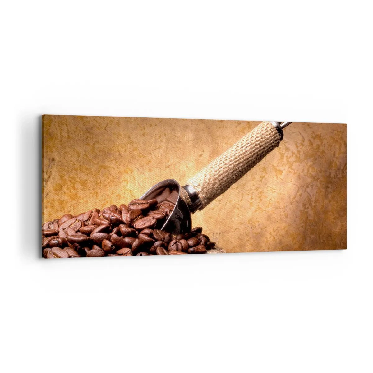 Quadro em tela - Na fonte do sabor - 120x50 cm