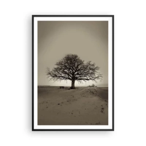 Pôster com moldura preta - Daqui para a eternidade - 70x100 cm