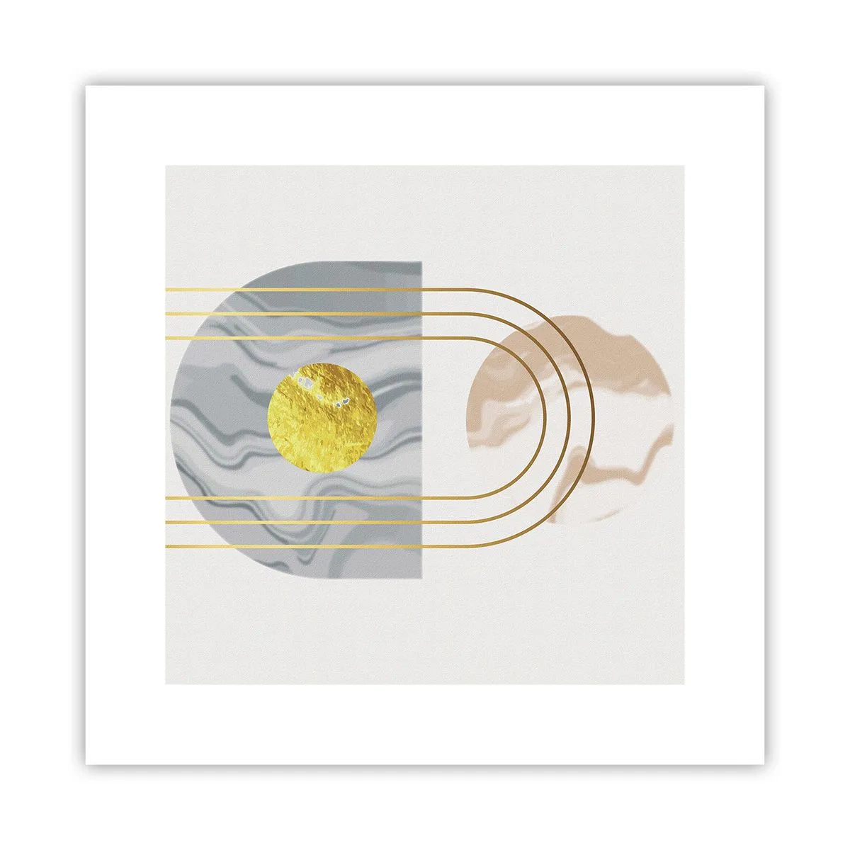 Pôster - Brilho e claridade - 30x30 cm