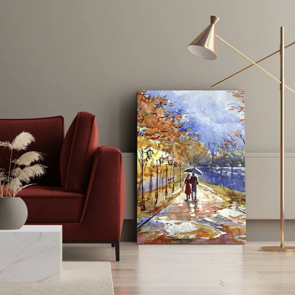 Quadro em tela - Juntos até ao limite do tempo - 50x70 cm