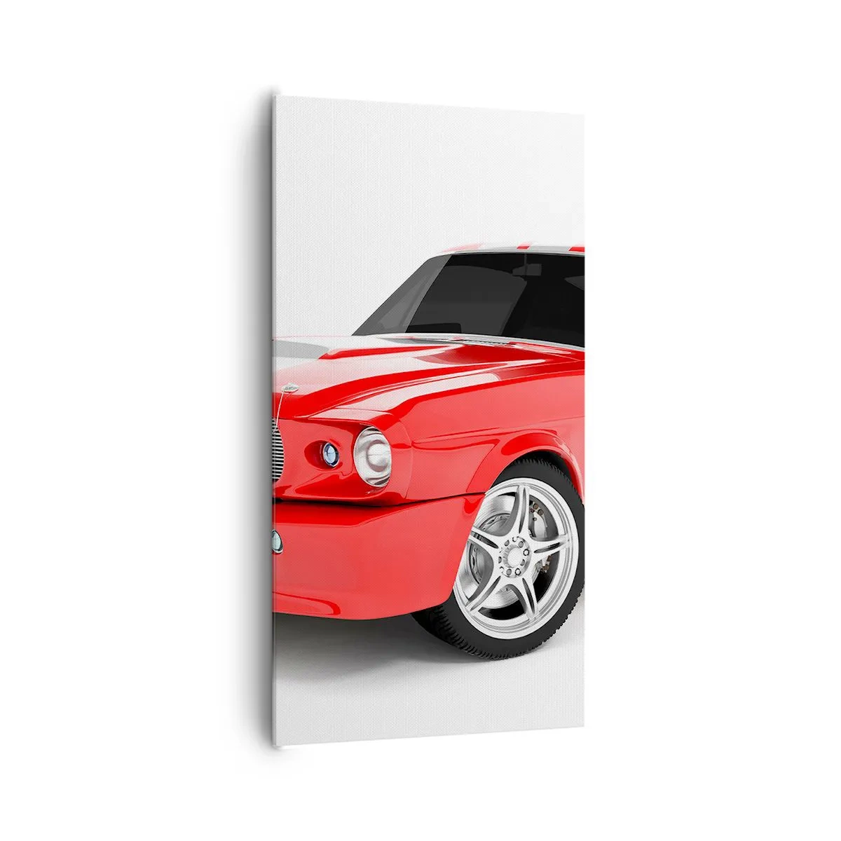 Quadro em tela - Mustang rápido como o vento - 65x120 cm