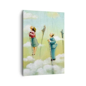 Quadro em tela - Por trás do seu sonho - 50x70 cm