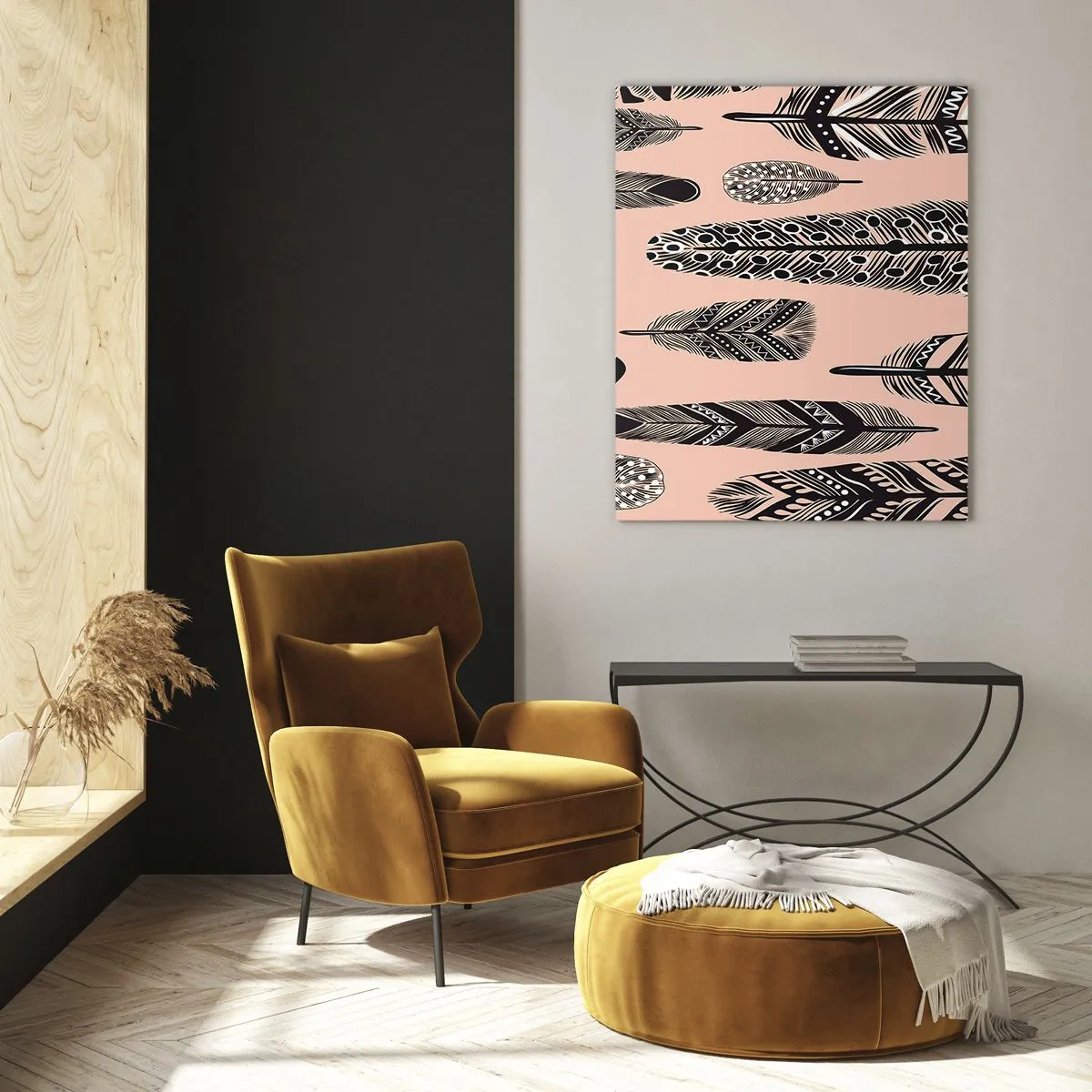 Quadro em vidro - Colecção Indiana - 80x120 cm