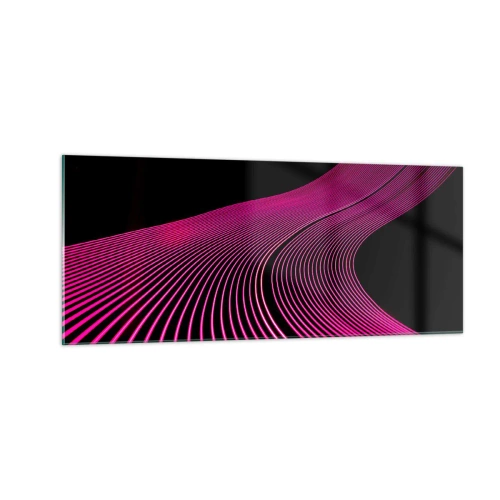 Quadro em vidro - Avenida da luz - 100x40 cm