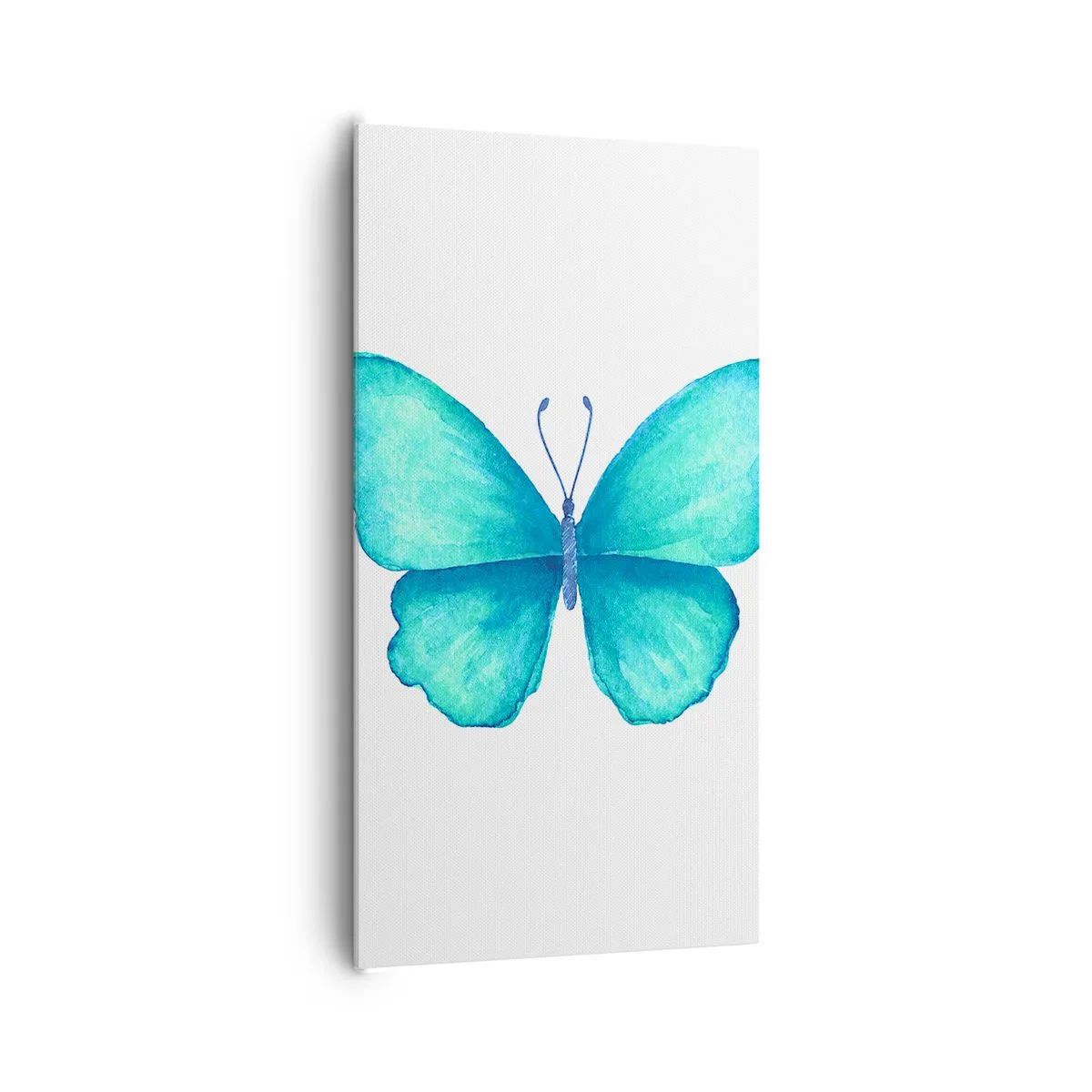 Quadro em tela - Turquesa por natureza - 65x120 cm